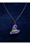 Witch Hat Steel Necklace Halloween Halloween Themed Jewelry - 2
