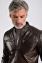 Maroquın Leather Georges Men's Sports Leather Coat - 4