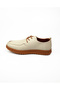 2610 Missmamma Beige Leather Casual Women's Shoes - 3