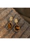 Retro Elegant Teardrop Earrings