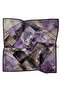 Classic Batik Tel Pattern Sparkling Crystal Scarf