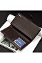 Slim Leather Wallet for Men UAE | Long Bi-Fold Card Holder & Passport Wallet | Gulf Baskets - 3