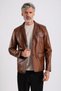 Maroquın Leather Alba Men's Leather Blazer Jacket - 2