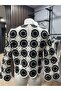 Women's Crochet Embroidered Floral Pattern Long Sleeve Blouse - 6
