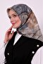 Classic Batik Tel Pattern Sparkling Crystal Scarf