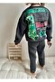 Boy's Character Printed 3-Ply Sha Fleece-Lined Lt Top 2-Piece Set - 2