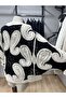 Women's Oversize Patterned Cardigan - 6