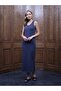 Women's Slit Long Dress - 3