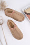 Women's Guaranteed Fur-Lined Lightweight High-Sole Mini Sabo House Slippers Mink - 3