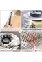 4 Pcs Hard Brush Set, Grout Brush Sink Kitchen Cleaning Brush - 6