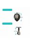 Gold Happy Birthday Printed Black Chrome Balloon 5Pcs -Happy Birthday- - 2