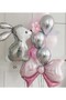 RABBIT GIRL BALLON HARNESS BIRTHDAY DECORATION BIRTHDAY PARTY SET - 3