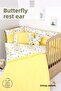 70x130, Baby Duvet Cover Set, Padding, Flat Sheet - 100% Cotton