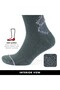 Wool Towel Seamless Colorful Knee Length 15-20 mm Hg Pressure Compression Women and Men Socks 3591 - 2