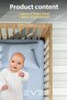 Baby & Child Antiallergic Cotton Ranforce Elastic Sheet and Pillowcase Set - 5