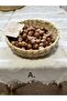 Bamboo Round Snack Bowl Straw Bamboo Wood Natural Snack Bowl Hazelnut Walnut Bowl