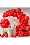 Balloon Set, Pastel Red, 100-Piece Balloon Chain Set - 5