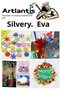 Silver Gray Adhesive Glitter Eva 35X50 cm 3 Pieces Glitter Adhesive Eva Sponge School Nursery Kindergarten Eliş - 3