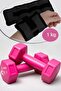1 kg Hand & Foot Weights and 1 kg Dumbbell Set Hand Ankle Weights Sandbag Sets Black - 3