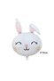 Rabbit Bunny Concept Balloon Easter Cute Rabbit Woodland Birthday Party Balloon