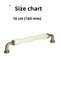 Porcelain Furniture Handles-Cabinet-Drawer-Furniture-Sapphire-160Mm-Antique Yellow-Cream-Stk0611 - 3
