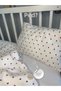 100% Cotton Flannel Heart Pinterest Baby Duvet Cover Set with Heart Print (95X145 cm) - 4
