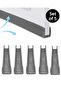 Under Door Cold Prevention Dust Prevention Sound Prevention Insulated Under Door 5 Pieces - 5