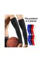 2 Pieces Basketball Arm Sleeves Volleyball Arm Sleeves Lycra Athlete Arm Sleeves Full Arm Double Basketball Arm Sleeves - 3