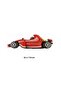 Formula 1 Car Figure Foil Balloon 52*110 cm