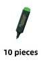 10 Green Highlighter Pens5030154815