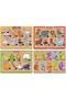 Wooden French Farm Animals-forest Animals-vegetables-numbers Set of 4 Educational-tutorial Puzzle - 2