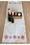 Traditional Wood Printed 100% Cotton Runner - 40X140 cm - 2