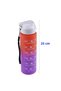 Motivational Water Bottle Water Bottle School Water Bottle Without Straw Water Bottle Sports Water Bottle Double Color Leakproof 800 cc - 2
