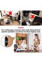 Heavy Load Steel Rope Earthquake Cabinet Fixing Bracket - Furniture Wardrobe Wall Fixing Bracket - 4