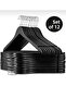 12 Wooden Look Clothes Hangers