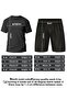 Unisex New York Design Printed Tshirt Shorts Set - 3