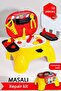 18 Piece Table Toy Repair Set - Educational Occupation Play Tool Bag with Carrying Case Seat
