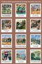 Pierre Auguste Renoir Paintings 12 Pieces Decorative Polo Cards - Art Poster Cards