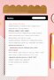 A5 Notepad Memo Notebook 50 Sheets - 4