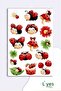 Set of 5 Cute Stickers Suitable for Planner Agenda Bullet Journal - 2
