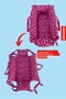 Carrycot Baby Carrier, Stroller Baby Carrying Bag Swaddle 50x70 cm Starry Pink - 2