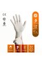 Powder Free Latex Examination Gloves Small Size (S) 100 Pack Mdr Latex - 2