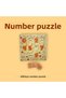 Reha Toys Number Wooden Puzzle, Numberpuzzle - 4