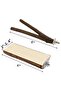 Set of 2 Natural Wooden Bird Perch Stand - 3