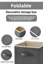 Baby Room Closet Organizer - Laundry Toy Basket Organizer 30X30X30 cm - 2