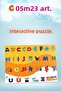 Children's 2-Piece Smart Puzzle - Letters - Numbers - 3