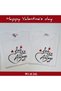 Unisex White T-shirt Long Sleeve Love You Always Printed Price is for one piece. - 5