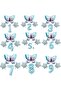 Happy Birthday 5 Years Old Foil Balloon Set with Blue Butterfly - 2