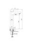 صنبور حوض طويل حاد SR6500 - 2