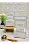 2Pcs 2900ml Acrylic Vacuum Lid Detergent Colors/Whites Storage Container Bathroom Organizer - 2